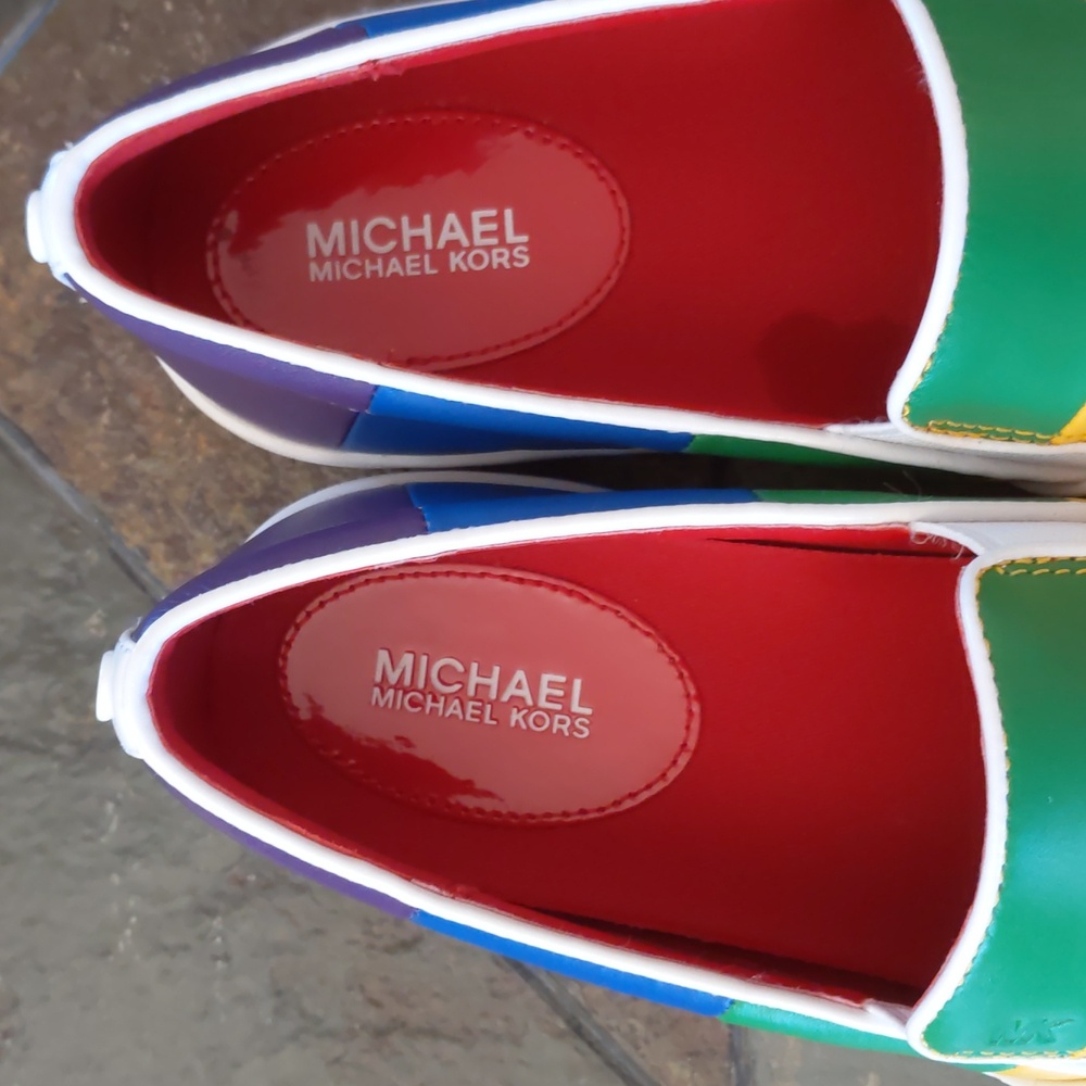MK Dylan Rainbow Slip On Shoe - Picture 4 of 7